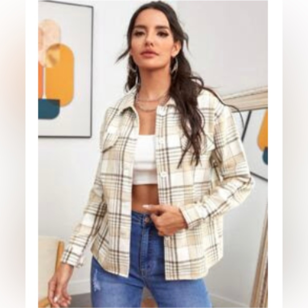 Plaid jacket